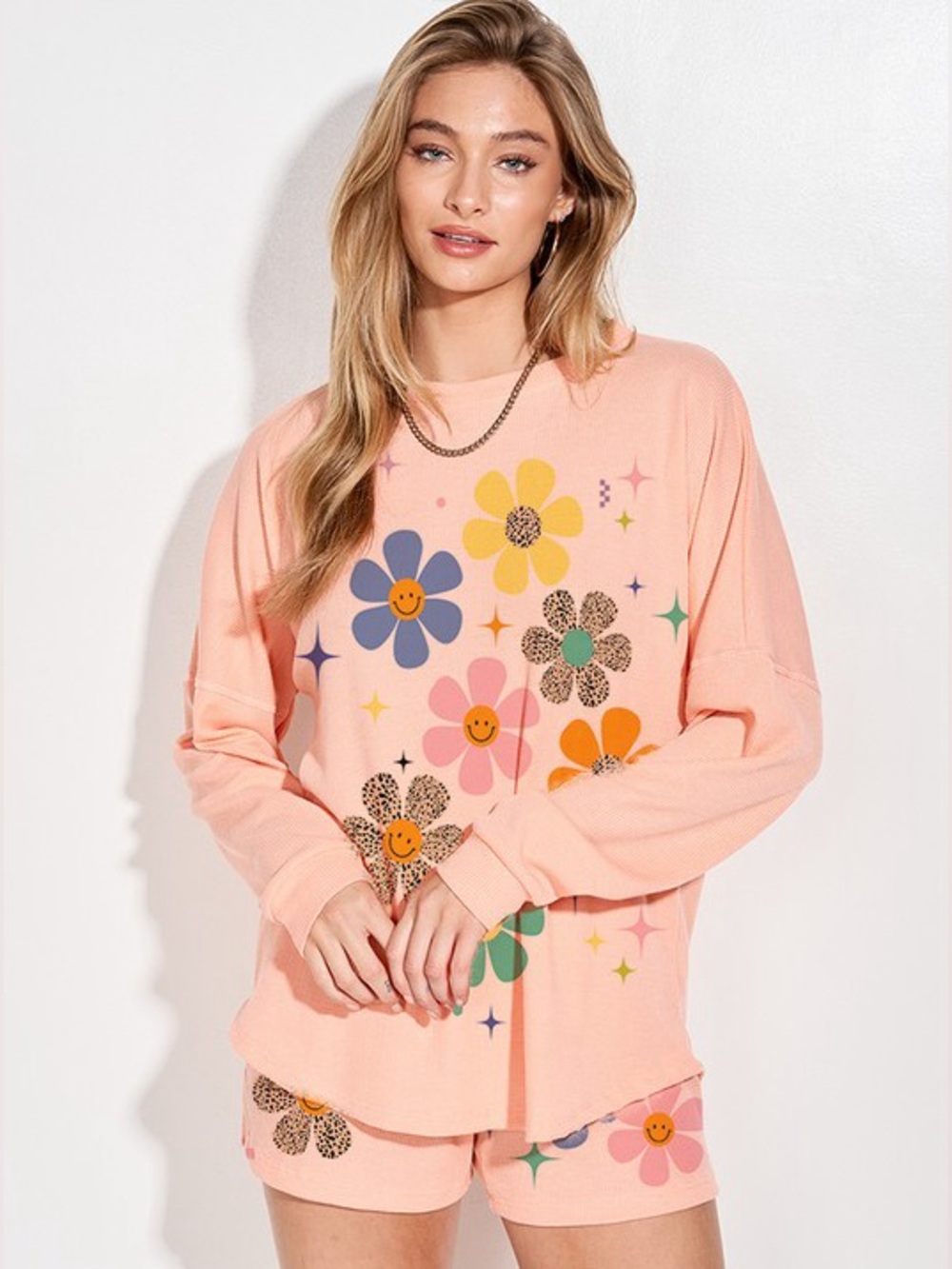 Flower Power Shorts Set
